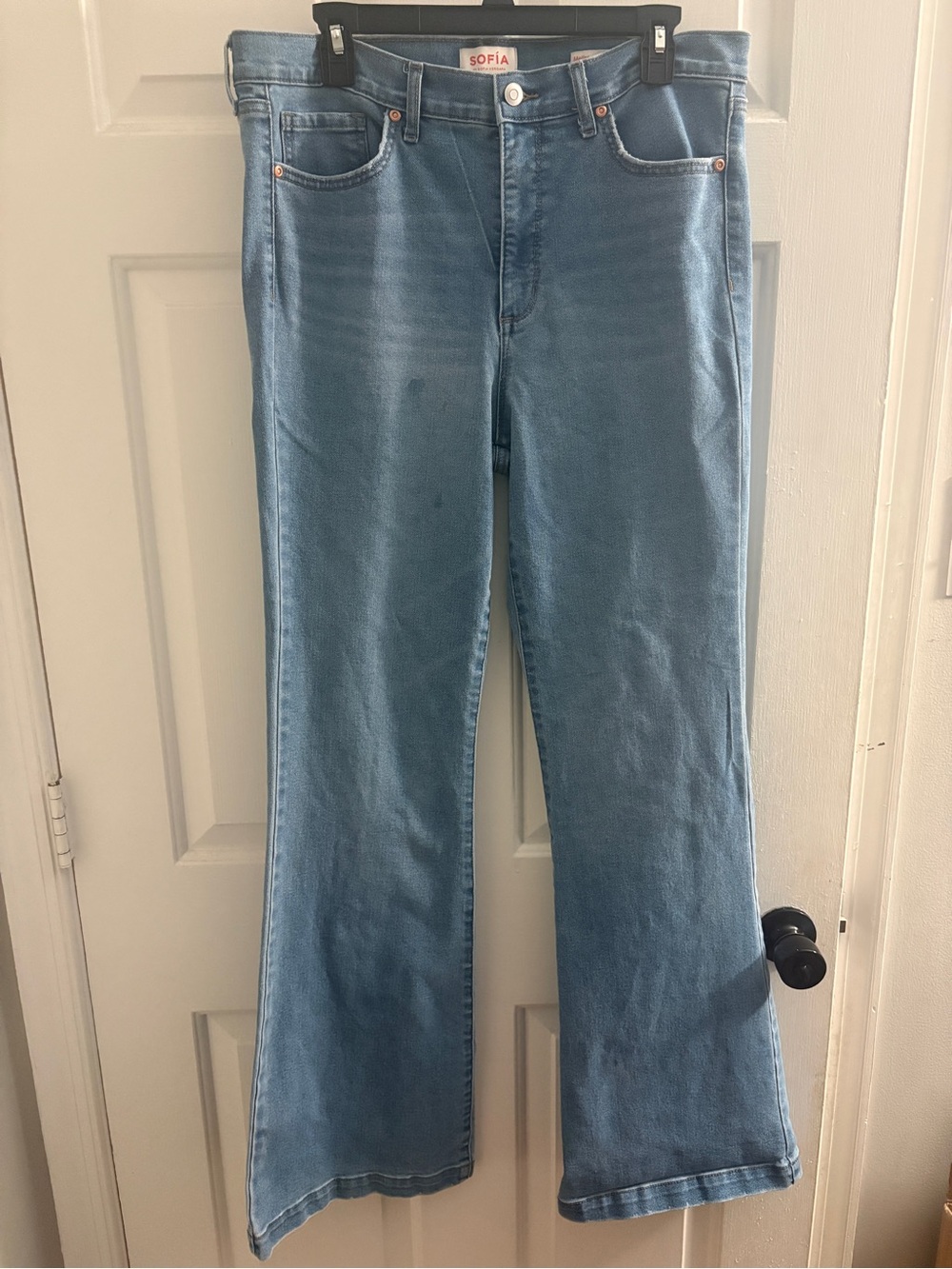 sofia by sofia vergara Light Blue Flare Jeans